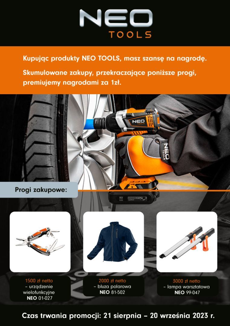 NEO TOOLS - masz szansę na nagordę